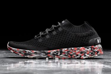Nobull Knit Runner Men's Running Shoes Black | Australia (QM7051)